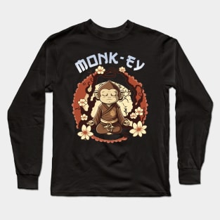 Monk-Ey Long Sleeve T-Shirt